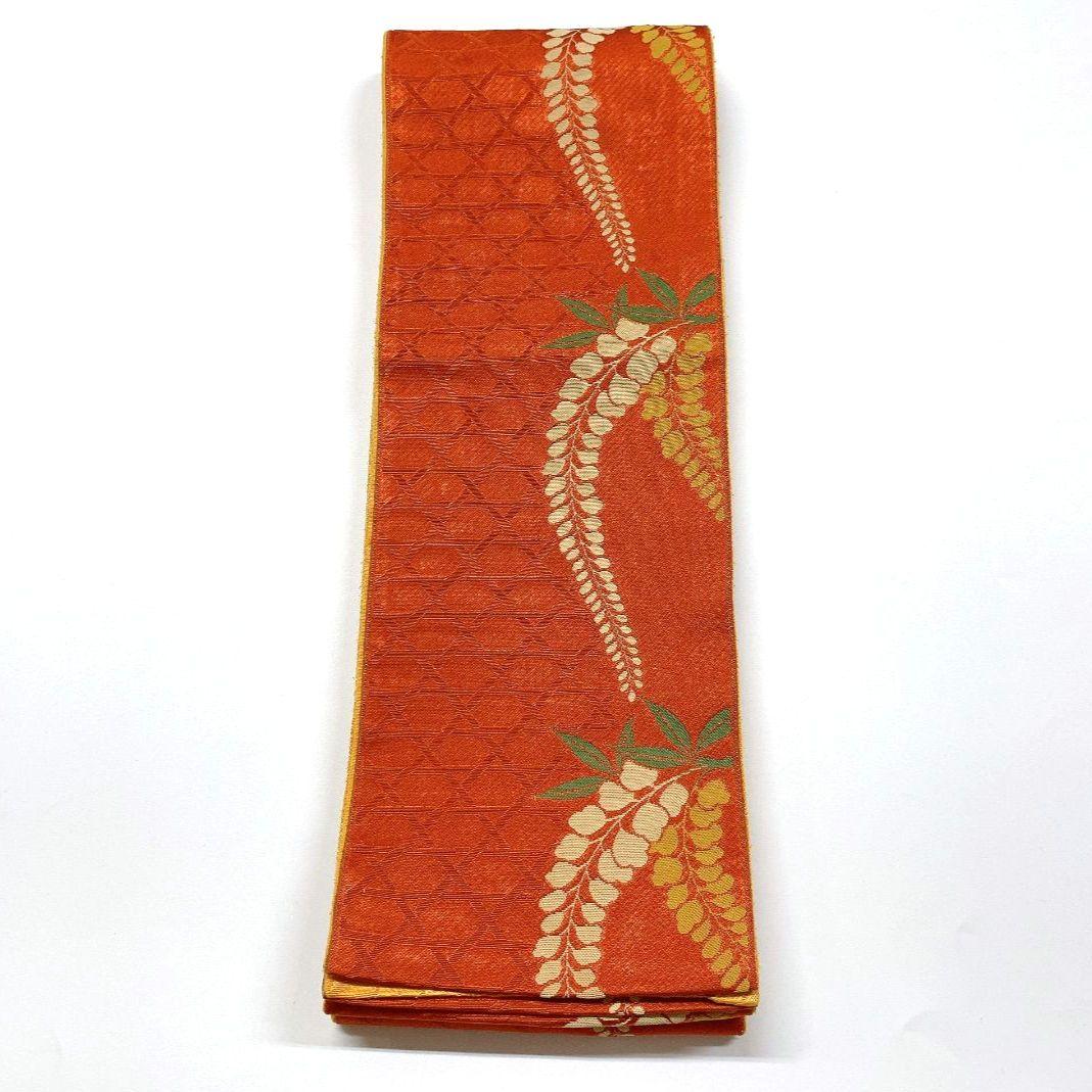 5039# Japanese Vintage Hanhaba Obi Belt Kimono Fabric Yukata Women's Traditional
