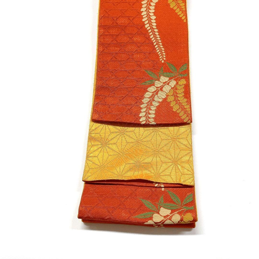 5039# Japanese Vintage Hanhaba Obi Belt Kimono Fabric Yukata Women's Traditional