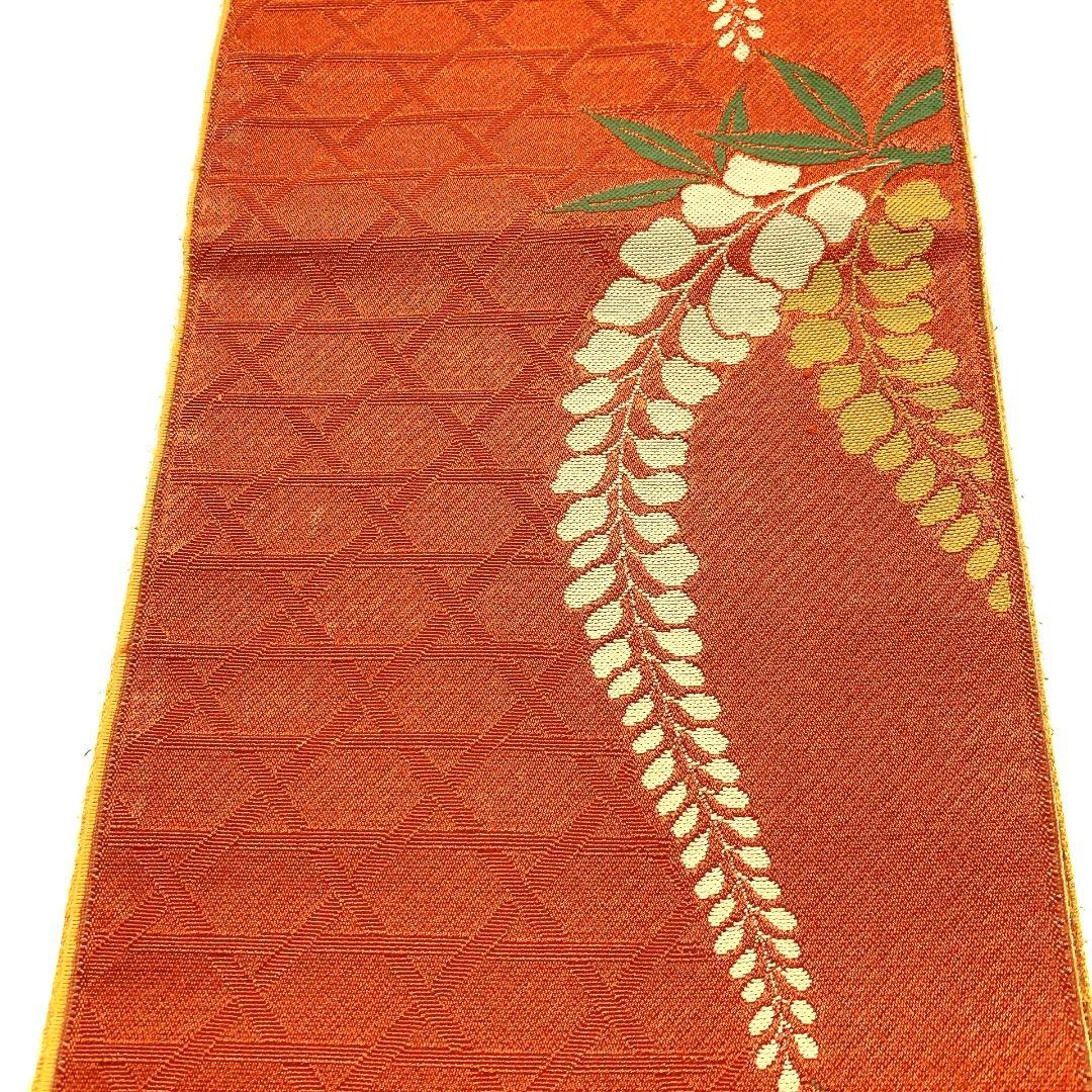5039# Japanese Vintage Hanhaba Obi Belt Kimono Fabric Yukata Women's Traditional