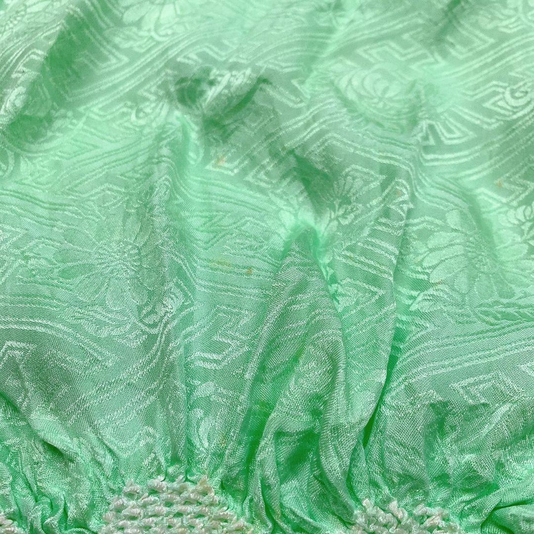 3852# Japanese Kimono Accessory Obiage and Obijime 2-piece Set Silk Shibori