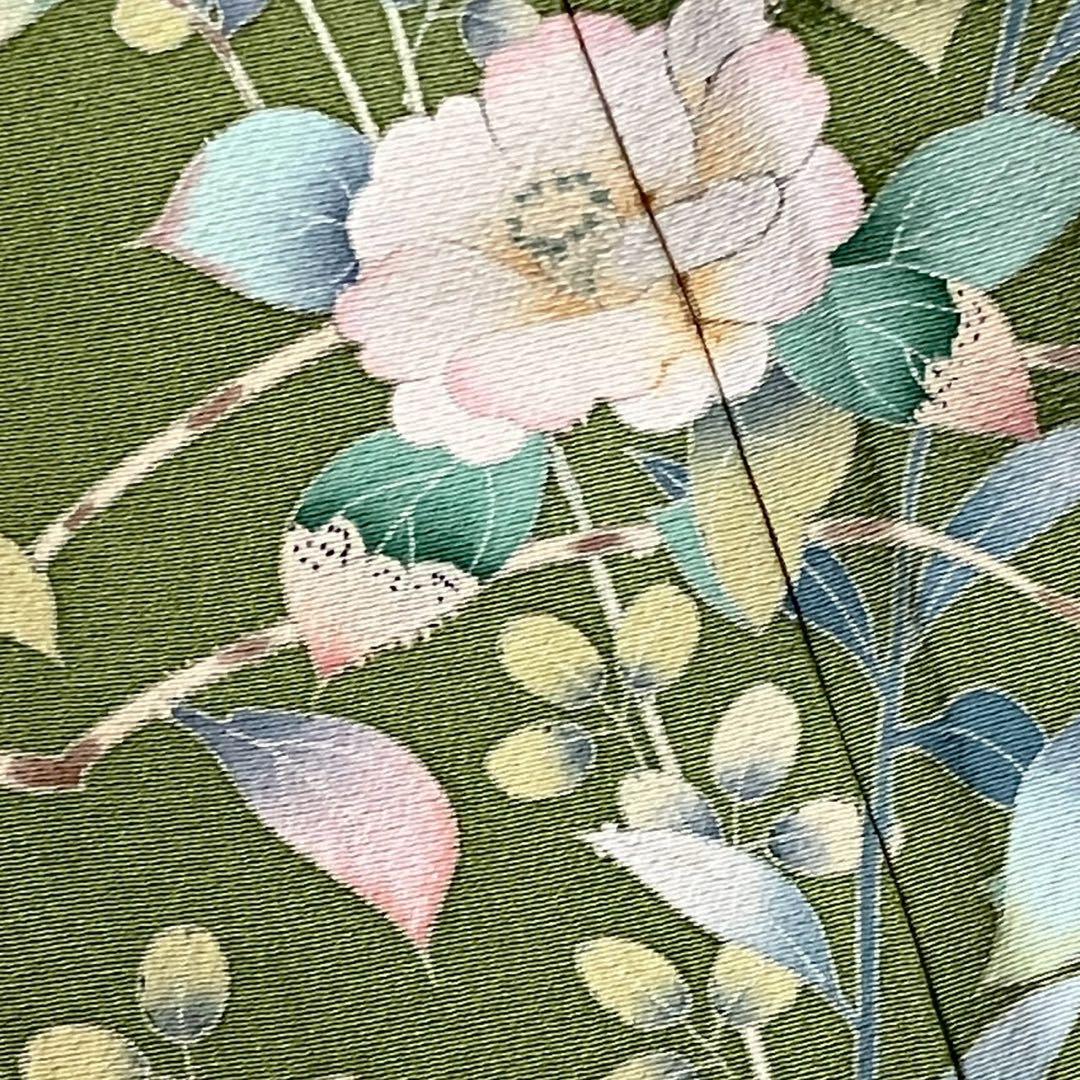 4403# Japanese Kimono Vintage Womens Silk Fabric Robe Kimono only sold
