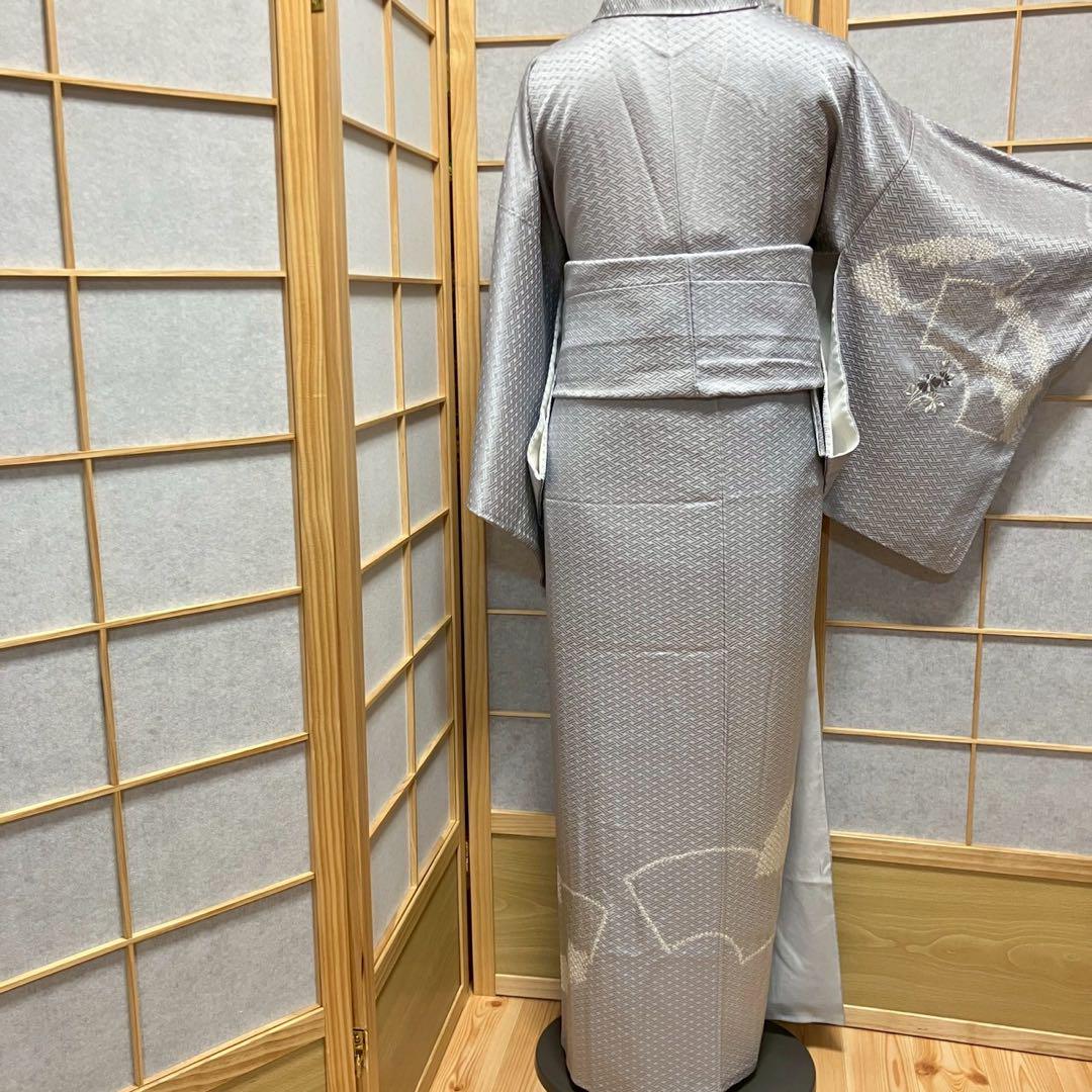 4414# Japanese Kimono Vintage Womens Silk Fabric Robe Kimono only sold Shibori