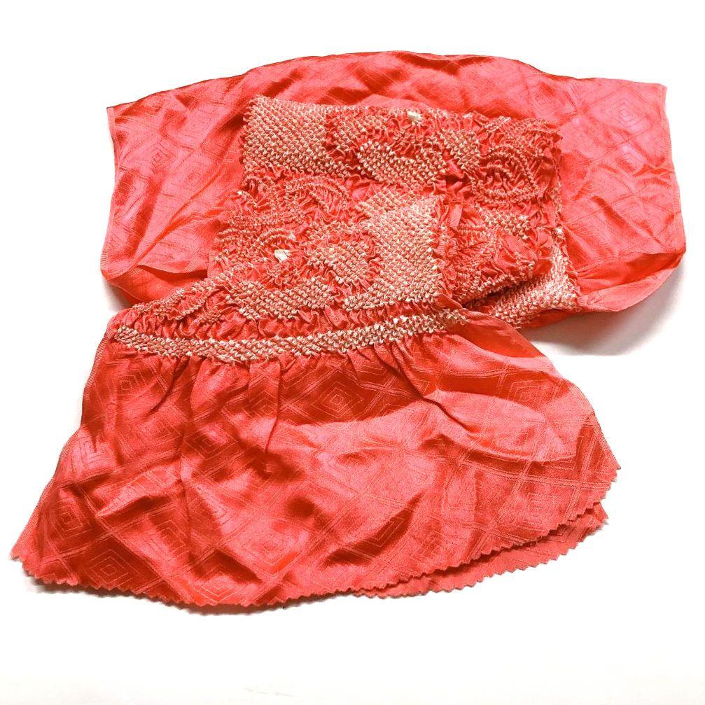 3387# Japanese Kimono Accessory Obiage and Obijime 2-piece Set Silk Shibori