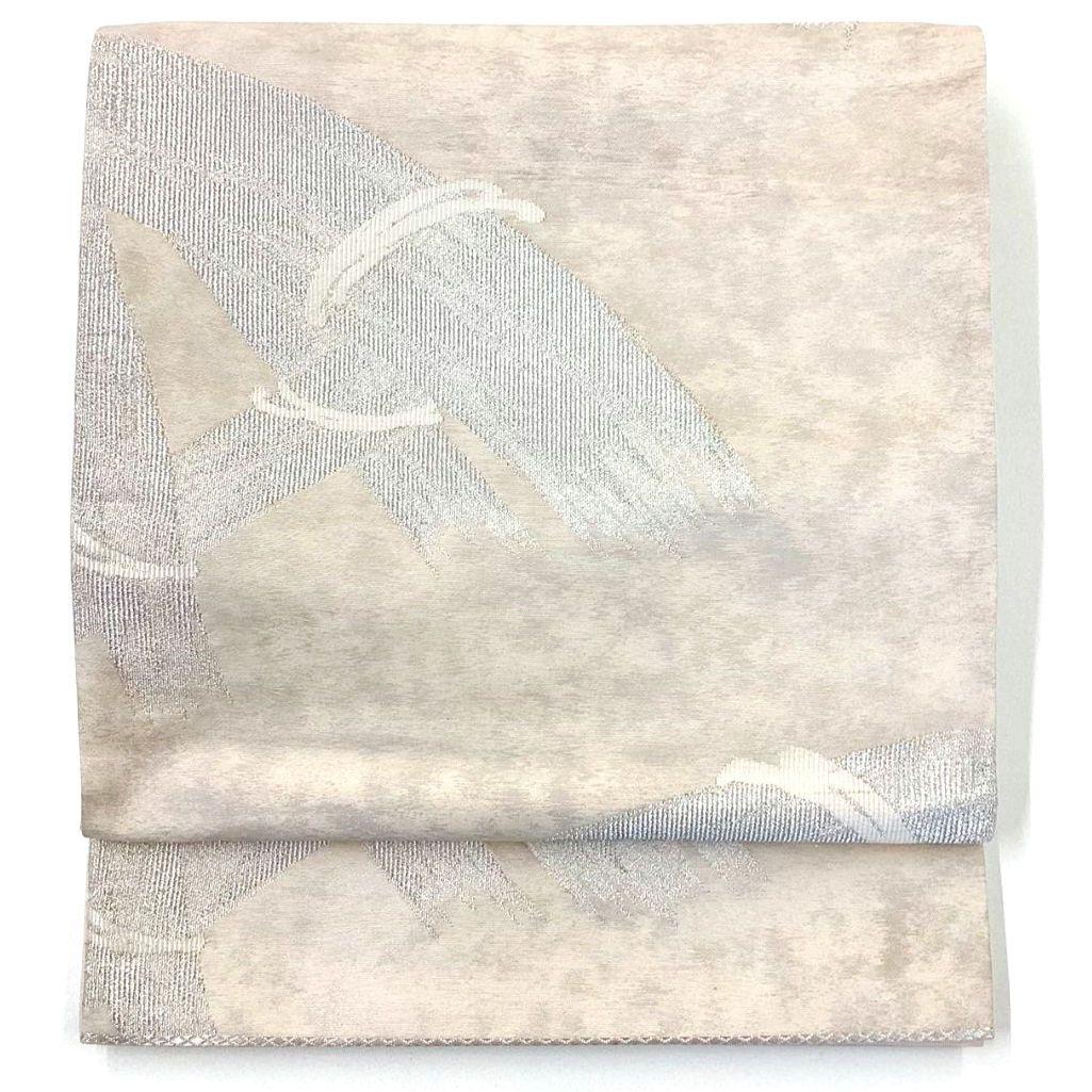 4943# Japanese Vintage Fukuro Obi Belt Kimono Fabric Silk Traditional