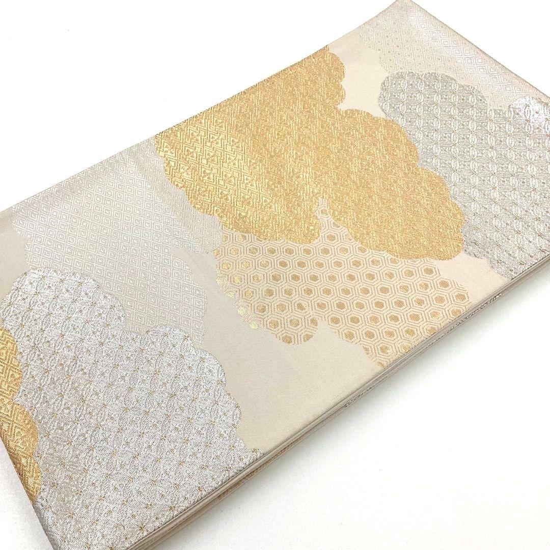 3632# Japanese Vintage Fukuro Obi Belt Kimono Fabric Silk Traditional Untailored