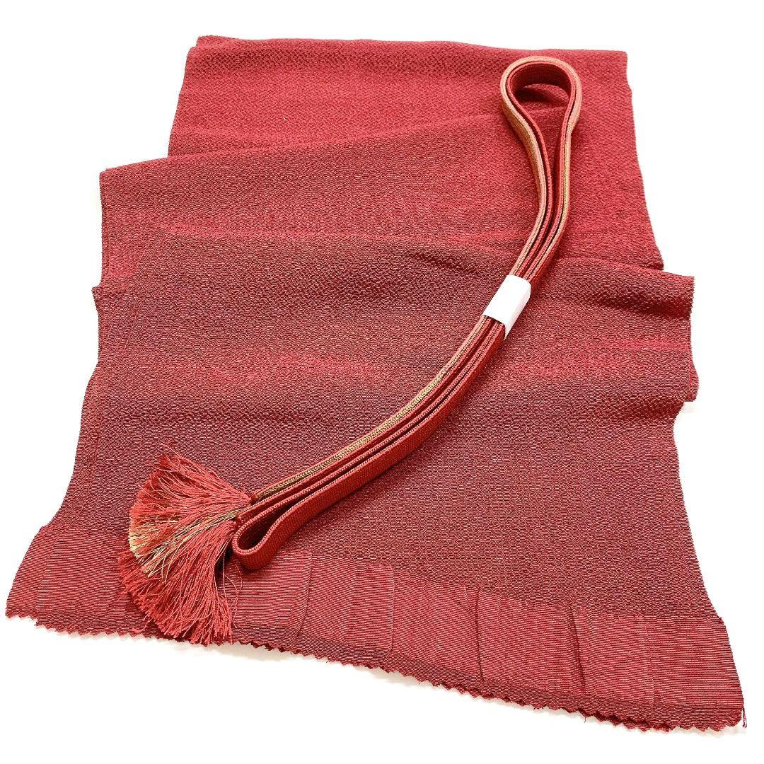 4062# Japanese Kimono Accessory Vintage Obiage and Obijime 2-piece Set Silk