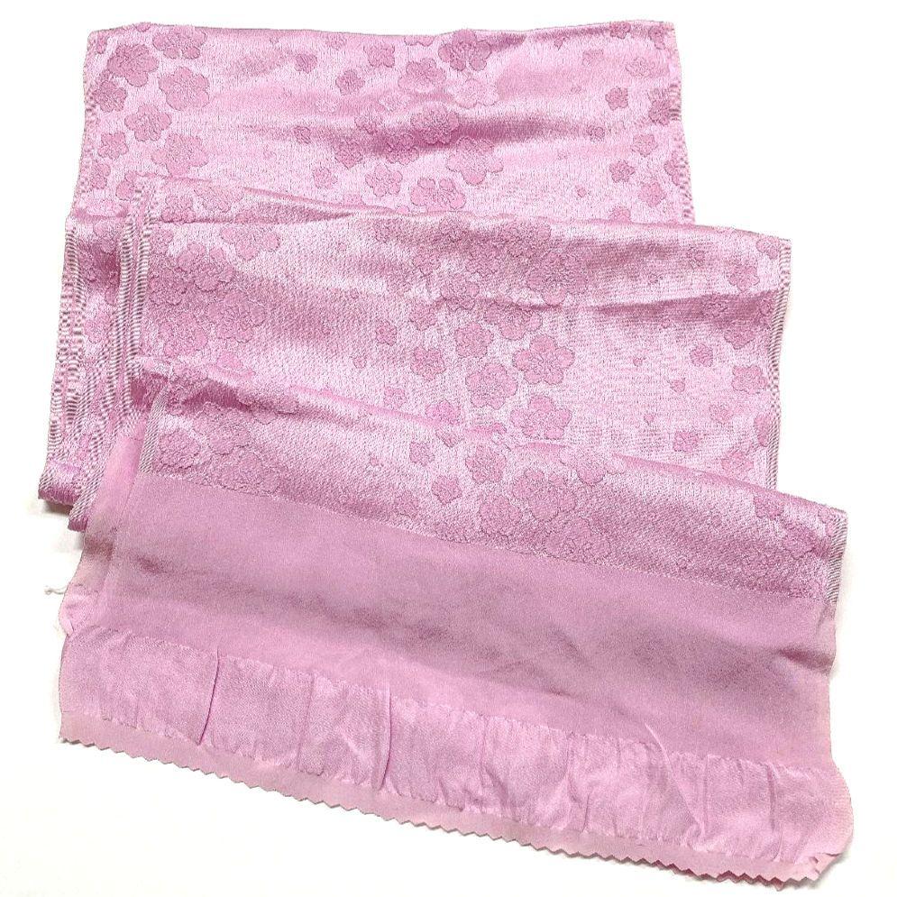 4021# Japanese Kimono Accessory Vintage Obiage and Obijime 2-piece Set Silk