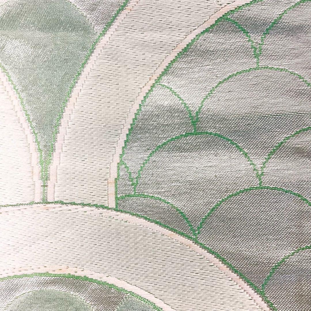 4937# Japanese Vintage Fukuro Obi Belt Kimono Fabric Silk Traditional