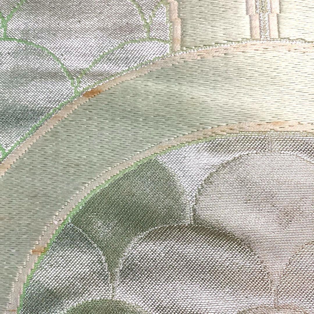 4937# Japanese Vintage Fukuro Obi Belt Kimono Fabric Silk Traditional