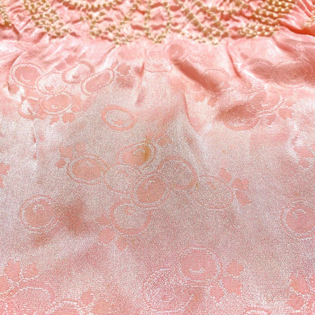 3874# Japanese Kimono Accessory Obiage and Obijime 2-piece Set Silk Shibori