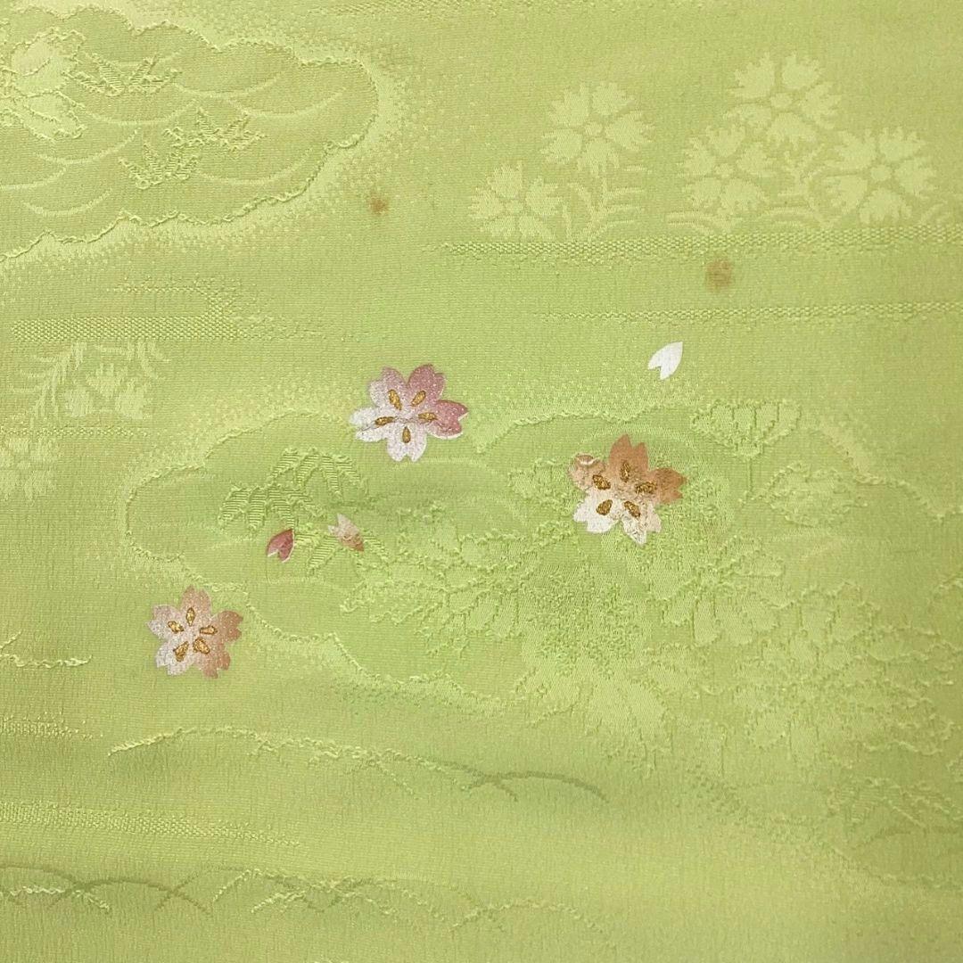 3529# Japanese Kimono Accessory Vintage Obiage and Obijime 2-piece Set Silk