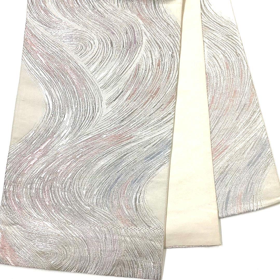 4991# Japanese Vintage Fukuro Obi Belt Kimono Fabric Silk Traditional