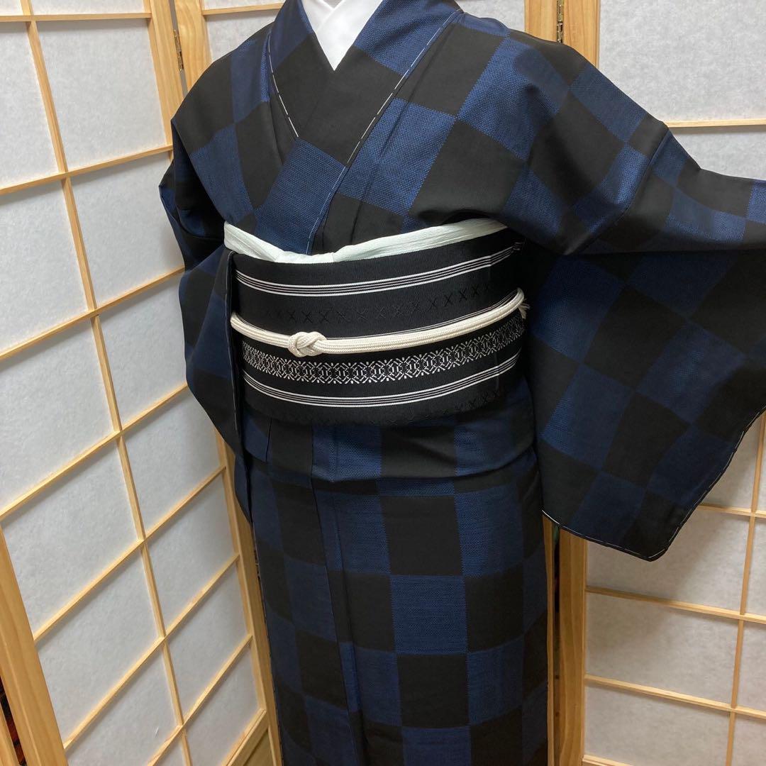 3112# Japanese Kimono Vintage Womens Silk Pongee Fabric Robe Kimono only sold