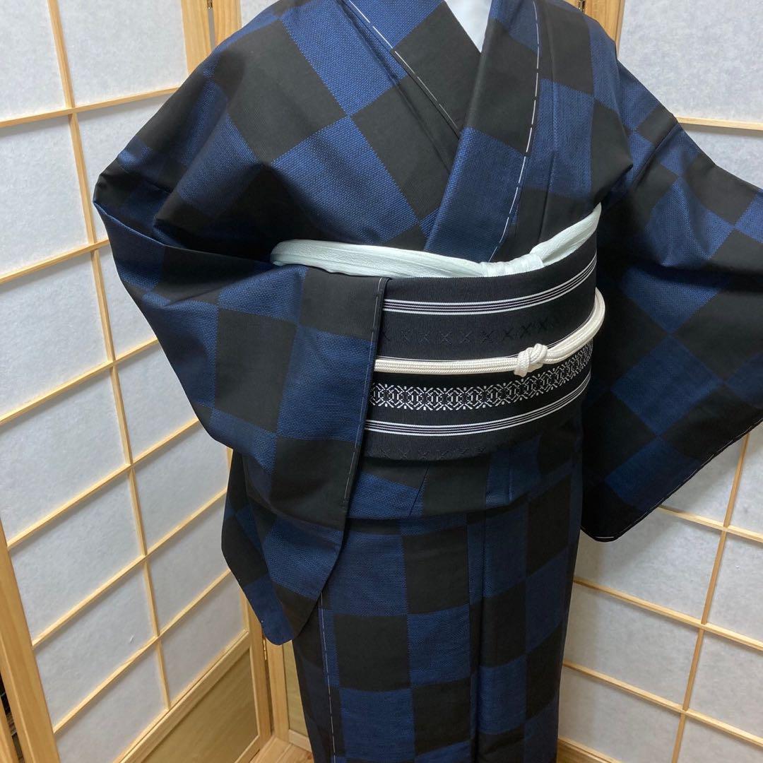 3112# Japanese Kimono Vintage Womens Silk Pongee Fabric Robe Kimono only sold
