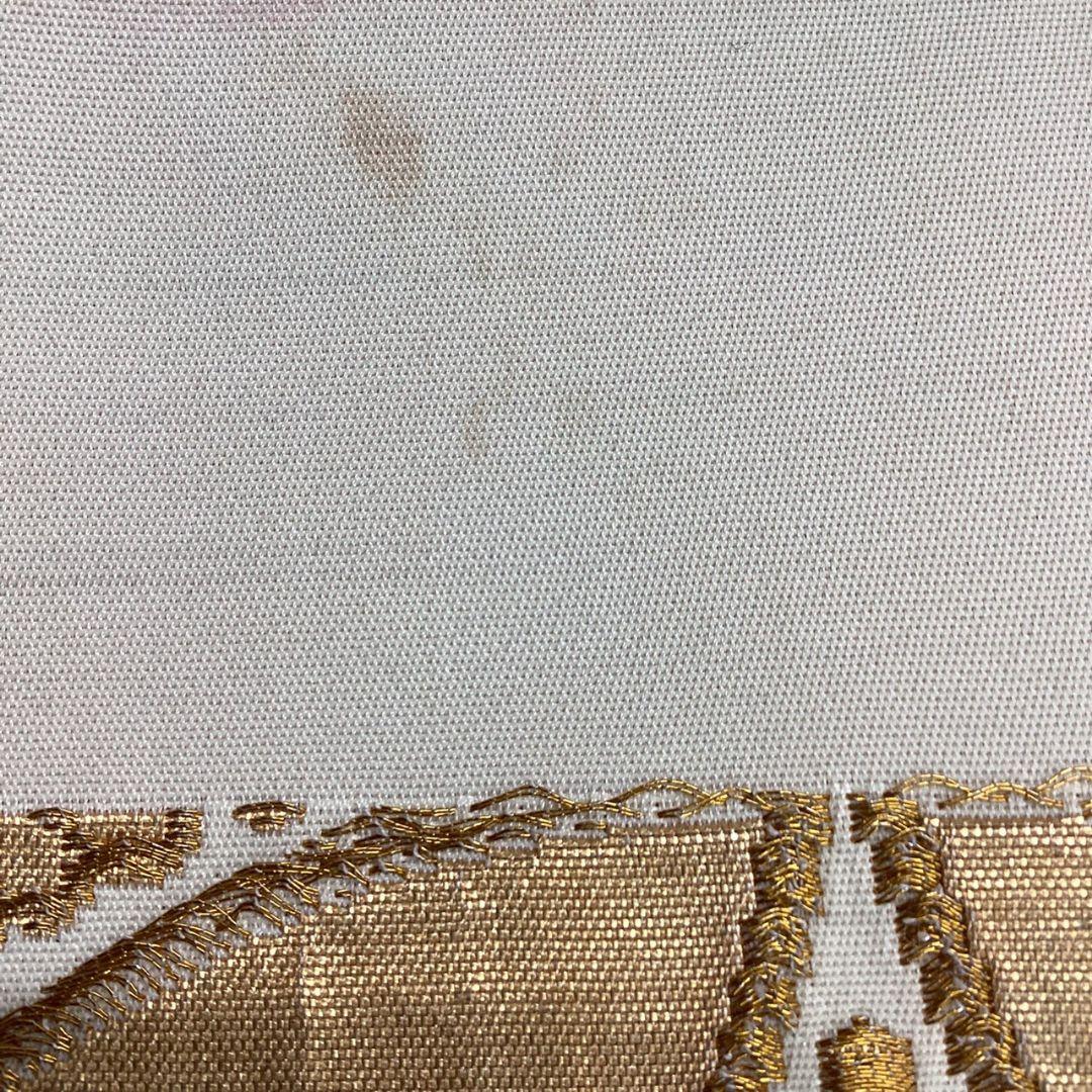 4953# Japanese Vintage Fukuro Obi Belt Kimono Fabric Silk Traditional Untailored