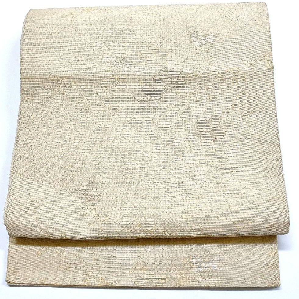 4097# Japanese Vintage Fukuro Obi Belt Kimono Fabric Silk Traditional Summer