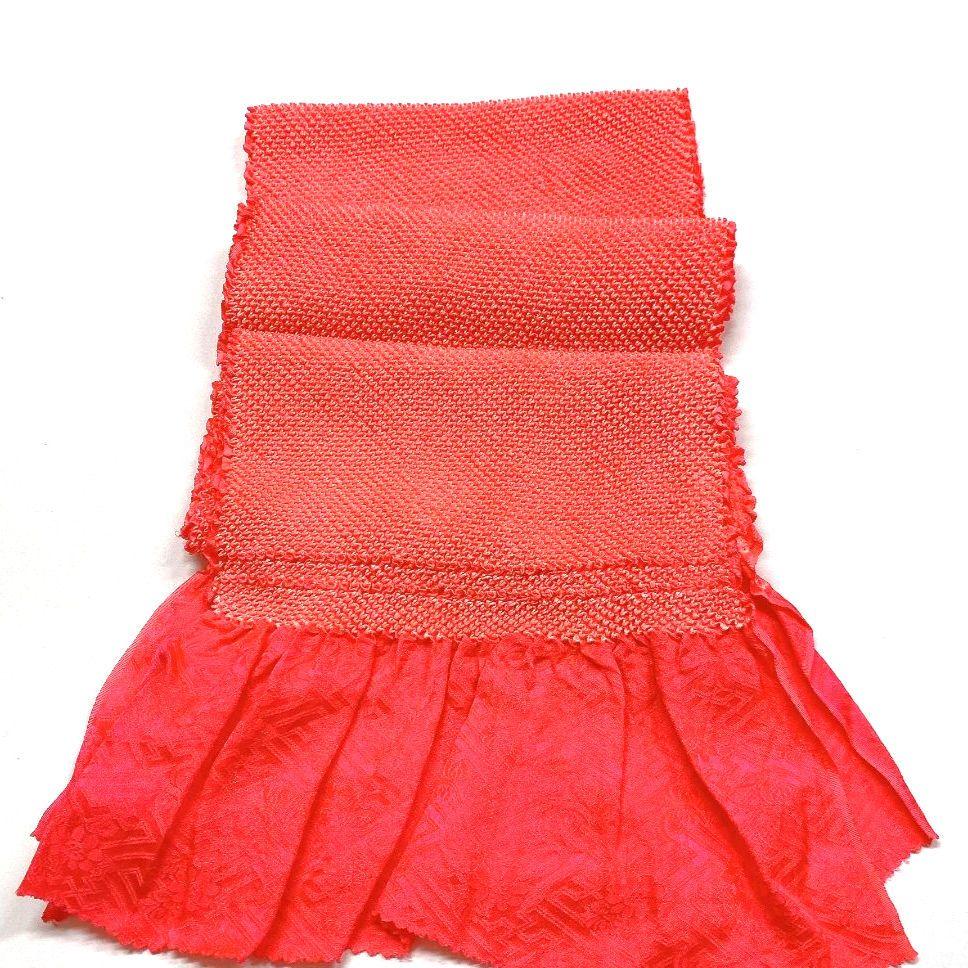 3881# Japanese Kimono Accessory Obiage and Obijime 2-piece Set Silk Shibori