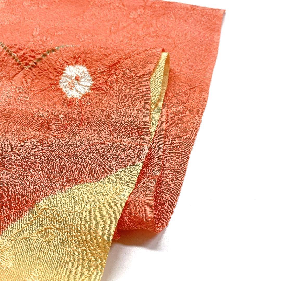 4066# Japanese Kimono Accessory Vintage Obiage and Obijime 2-piece Set Silk