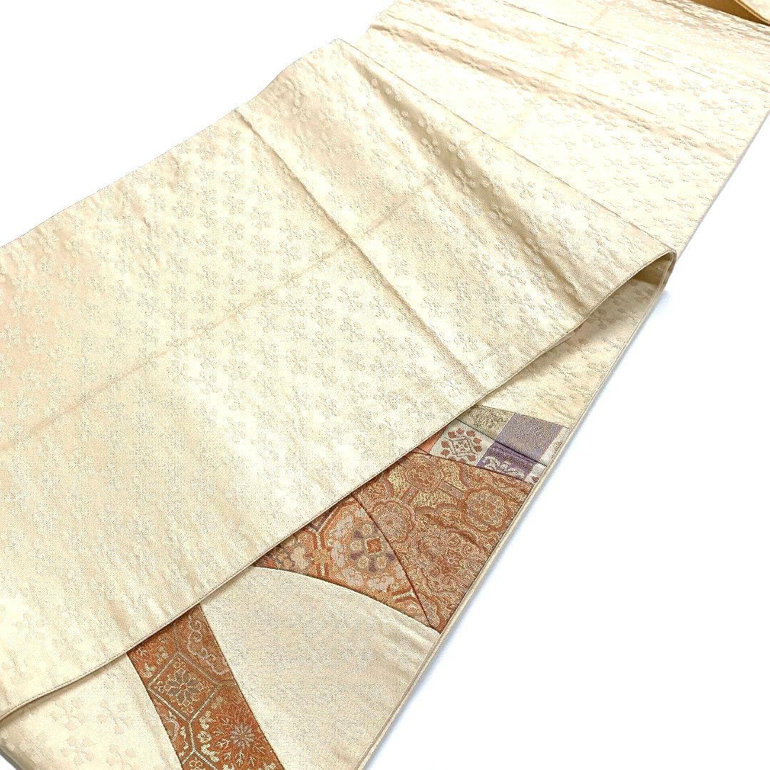 3293# Japanese Vintage Fukuro Obi Belt Kimono Fabric Silk Traditional