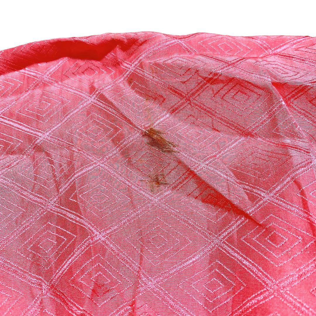 3879# Japanese Kimono Accessory Obiage and Obijime 2-piece Set Silk Shibori
