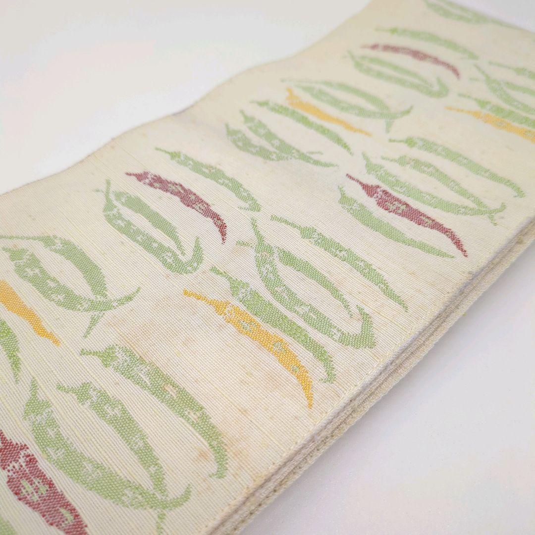2394# Japanese Vintage Hanhaba Obi Belt Kimono Fabric Yukata Women's Traditional