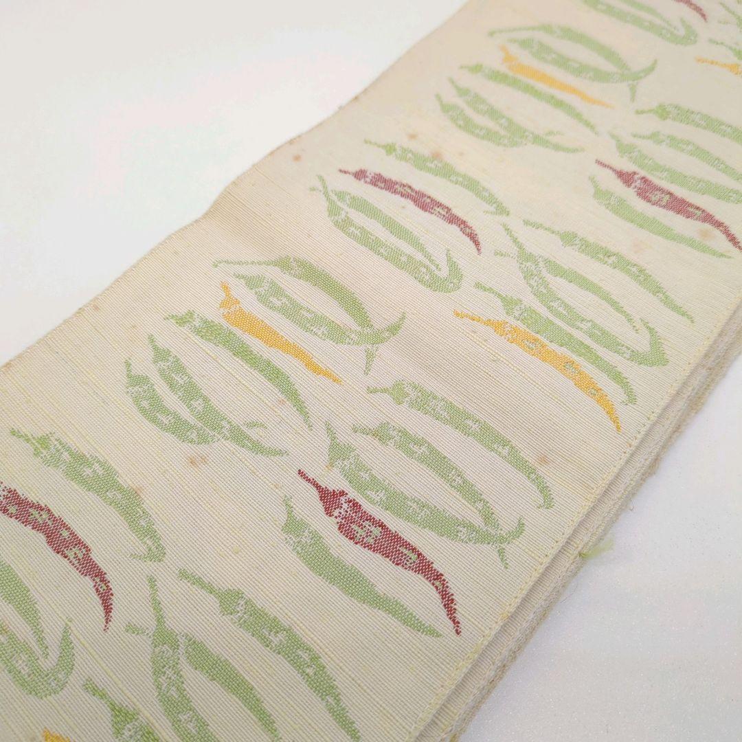 2394# Japanese Vintage Hanhaba Obi Belt Kimono Fabric Yukata Women's Traditional