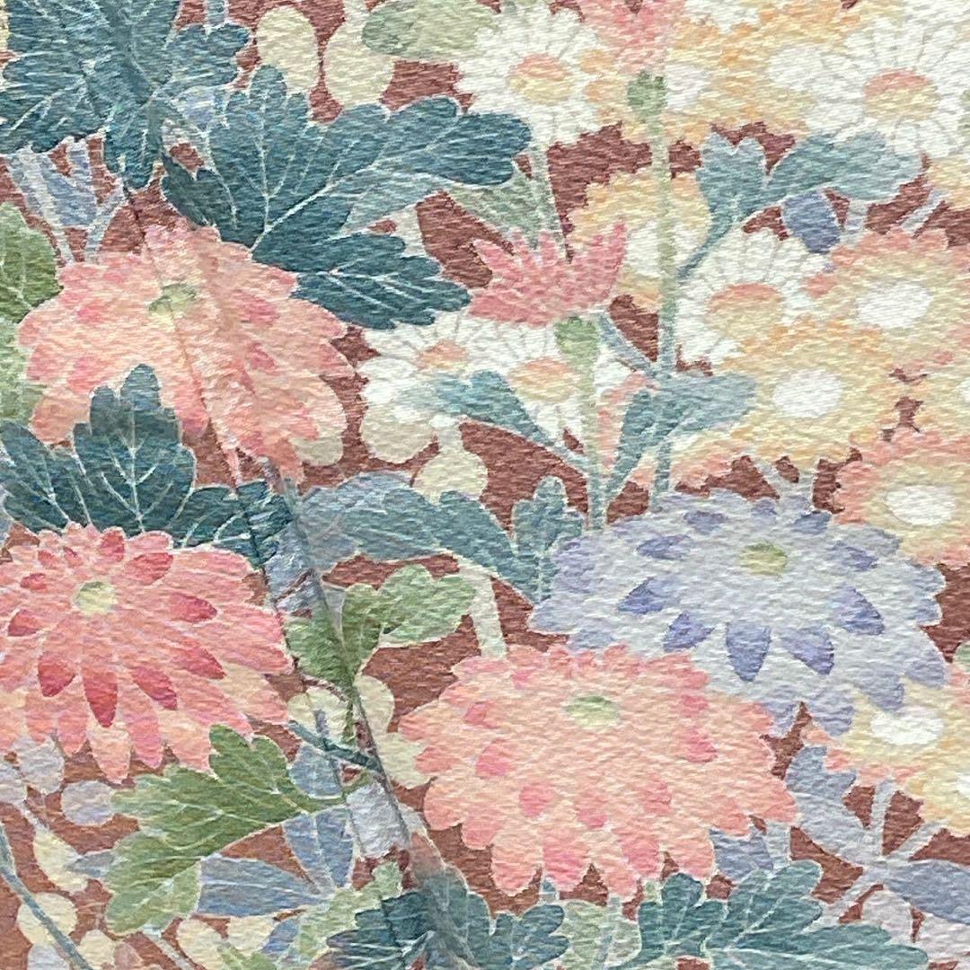 3414# Japanese Kimono Vintage Womens Silk Fabric Robe Kimono only sold Pink