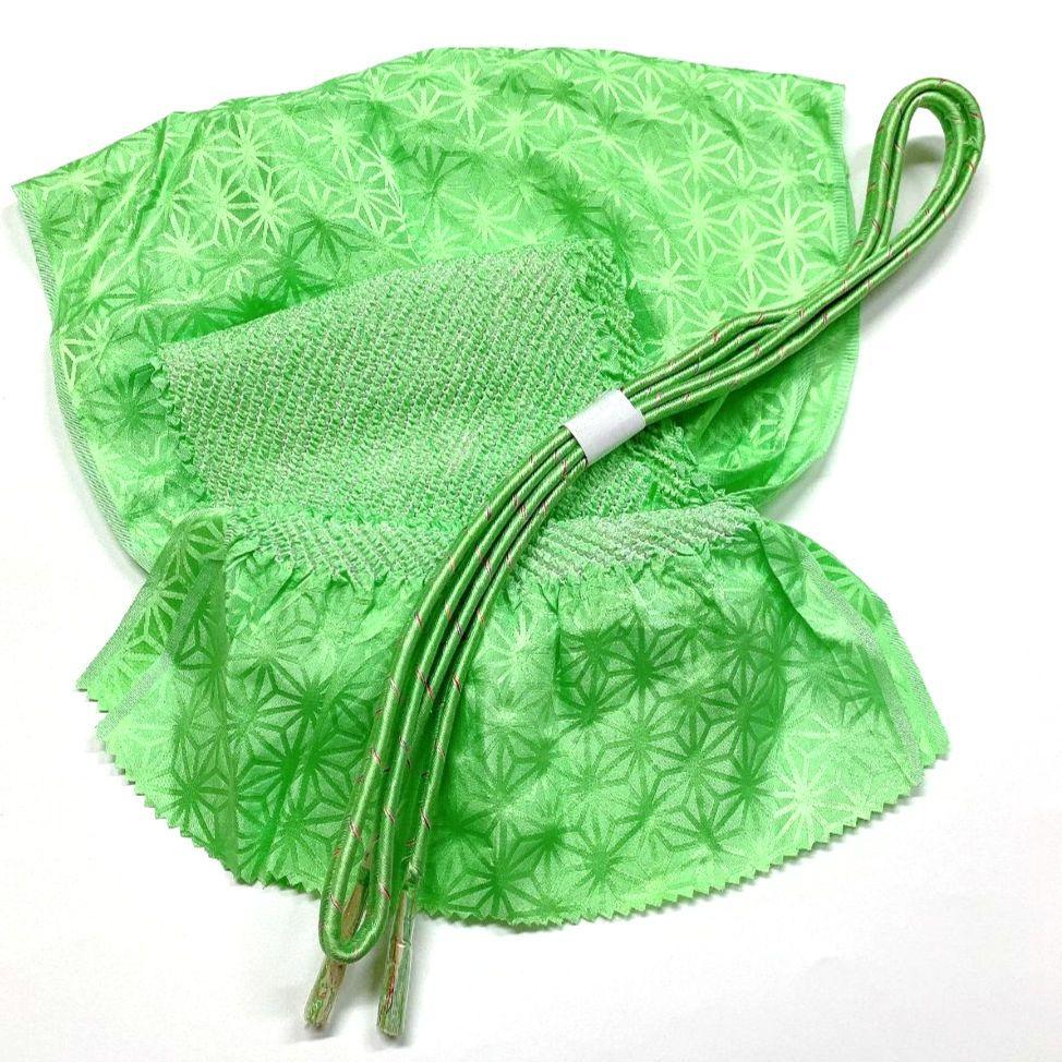 3859# Japanese Kimono Accessory Obiage and Obijime 2-piece Set Silk Shibori