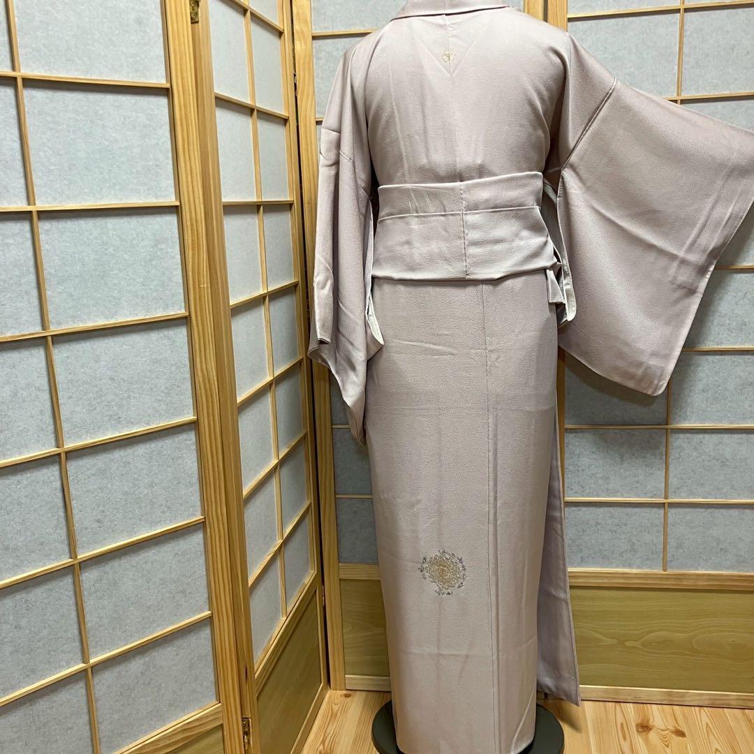 4413# Japanese Tomesode Kimono Vintage Womens Silk Fabric Robe Kimono only sold