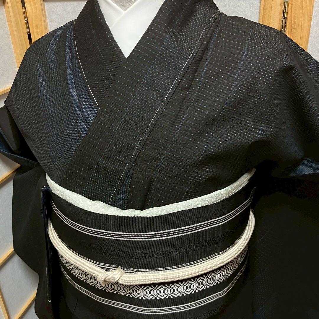 4360# Japanese Kimono Vintage Womens Silk Pongee Fabric Robe Kimono only sold
