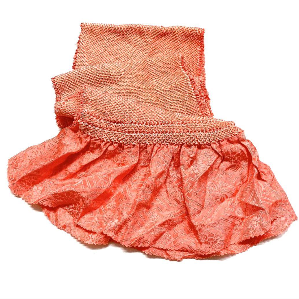 4183# Japanese Kimono Accessory Obiage and Obijime 2-piece Set Silk Shibori