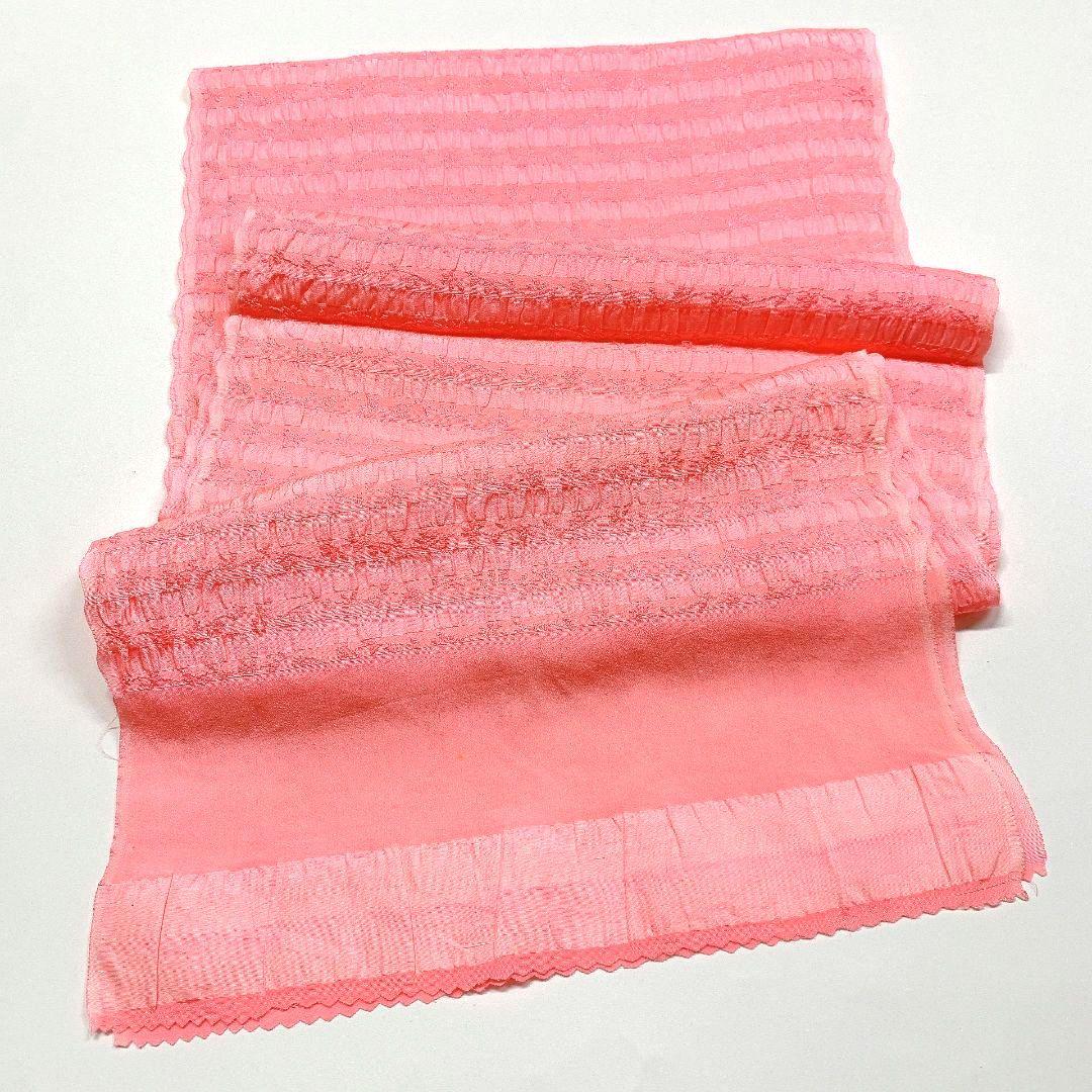 3173# Japanese Kimono Accessory Vintage Obiage and Obijime 2-piece Set Silk