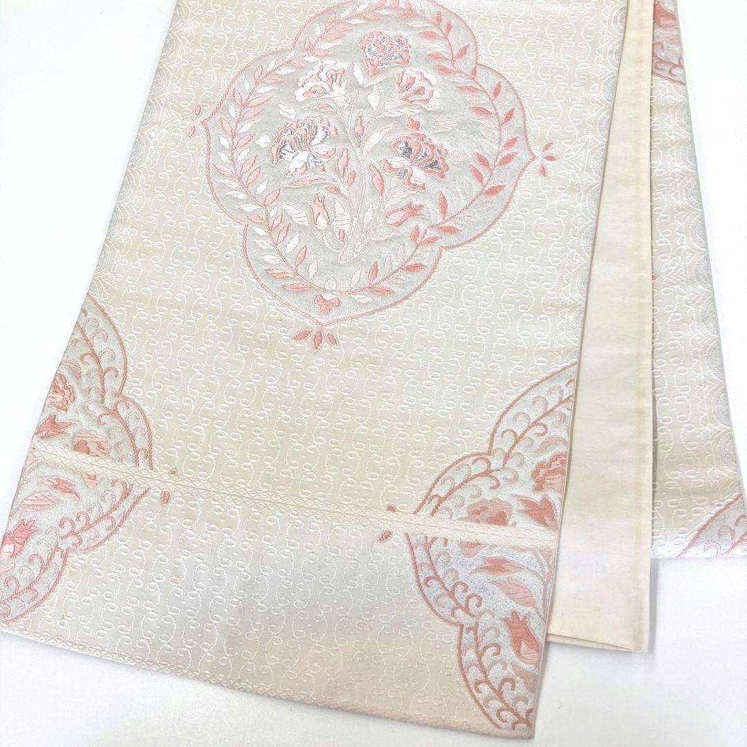 3042# Japanese Vintage Fukuro Obi Belt Kimono Fabric Silk Traditional