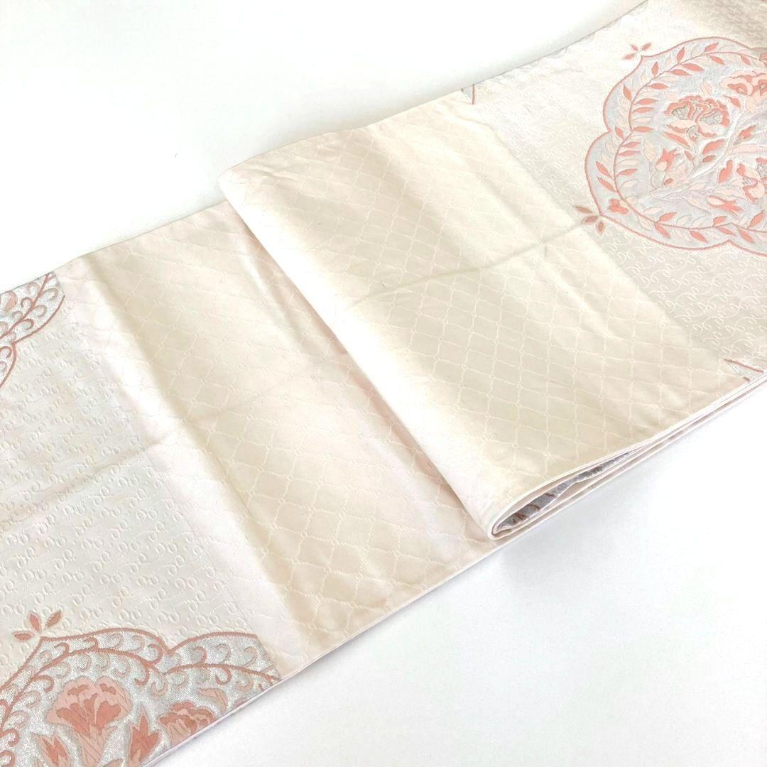 3042# Japanese Vintage Fukuro Obi Belt Kimono Fabric Silk Traditional