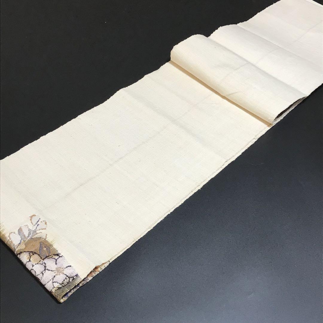 5804# Japanese Vintage Nagoya Obi Belt Kimono Fabric Silk Traditional