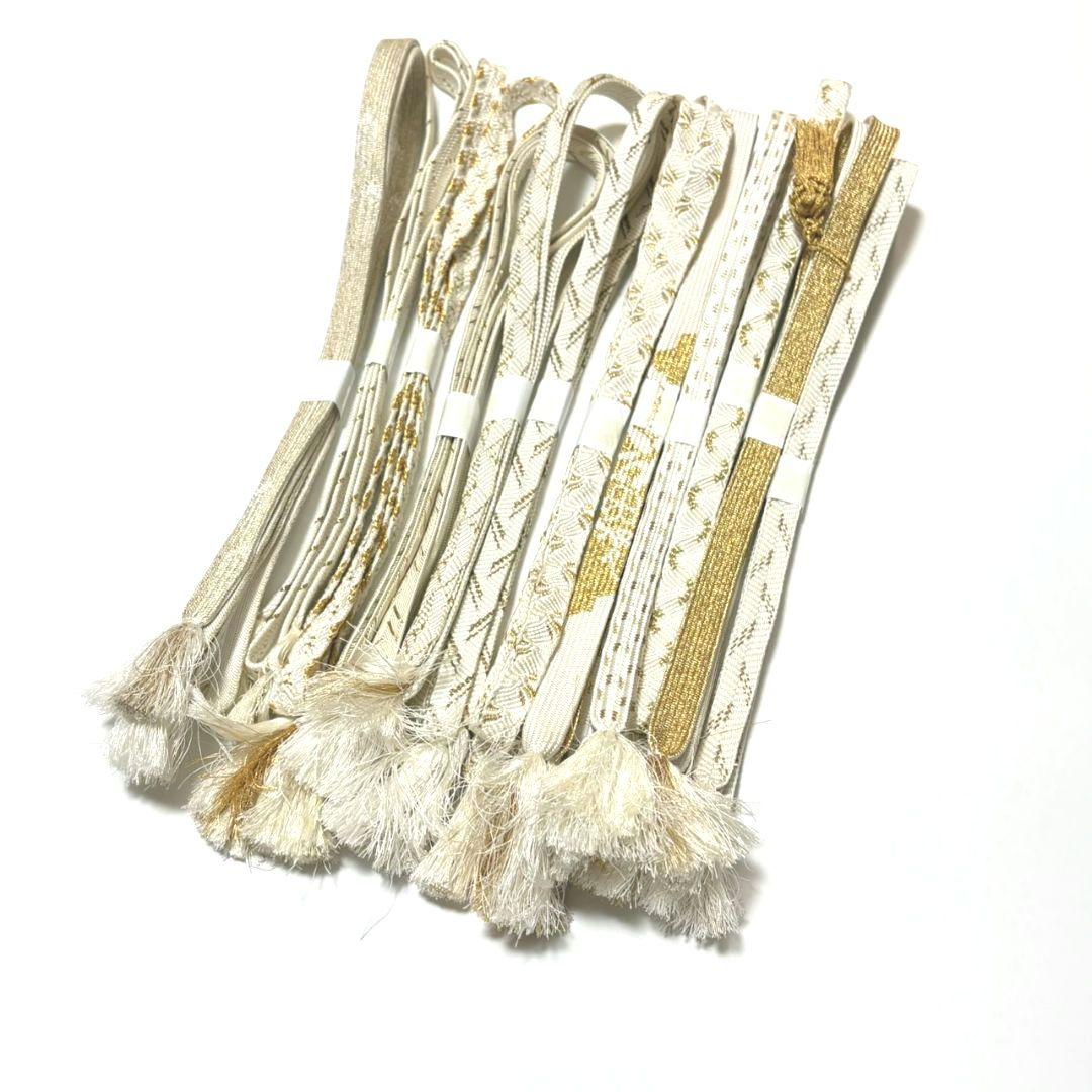 5825# Japanese Vintage Bundle 25pcs Set Bulk Obijime Kimono Silk Wholesale