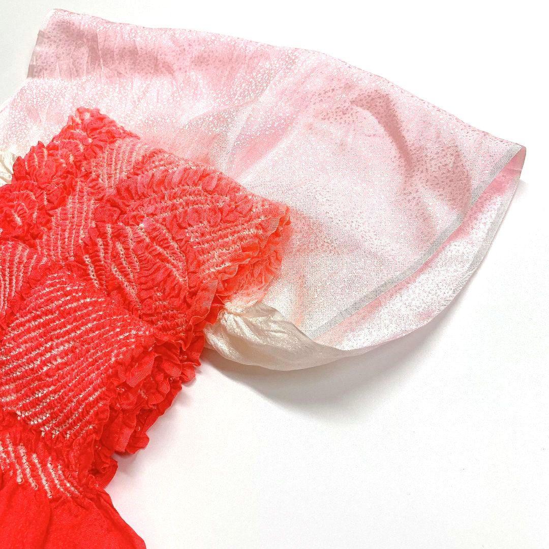 3891# Japanese Kimono Accessory Obiage and Obijime 2-piece Set Silk Shibori