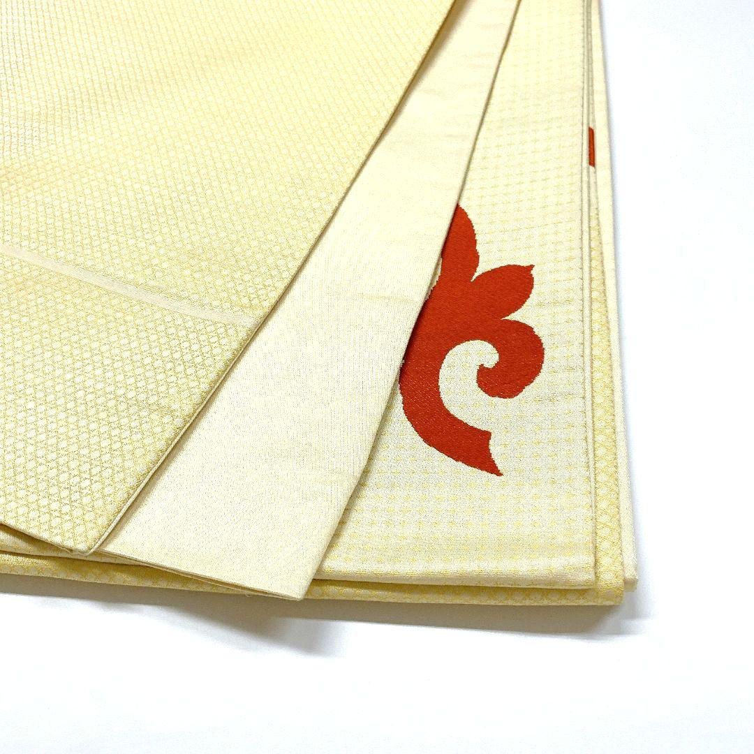 4443# Japanese Vintage Fukuro Obi Belt Kimono Fabric Silk Traditional Untailored