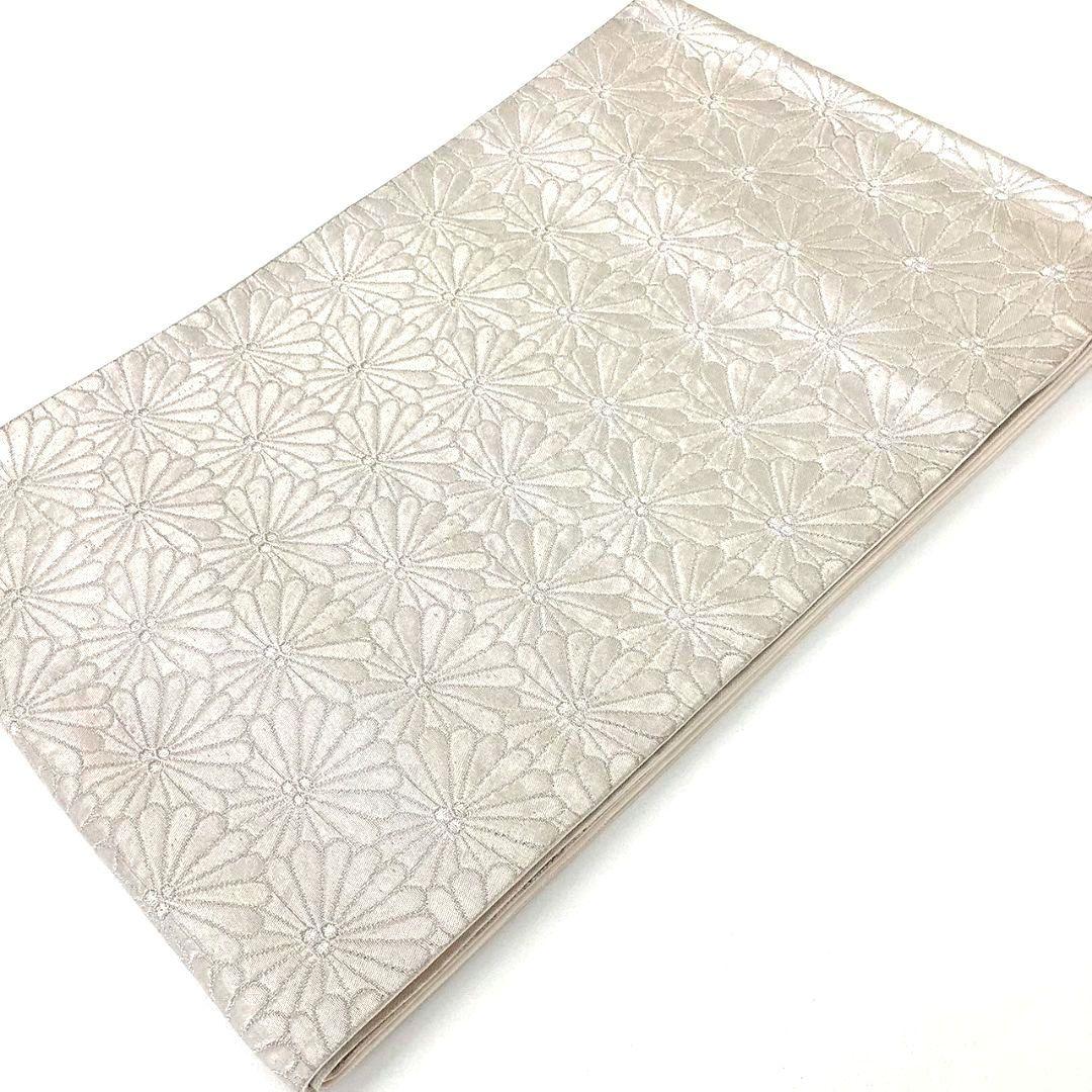 4754# Japanese Vintage Fukuro Obi Belt Kimono Fabric Silk Traditional Untailored