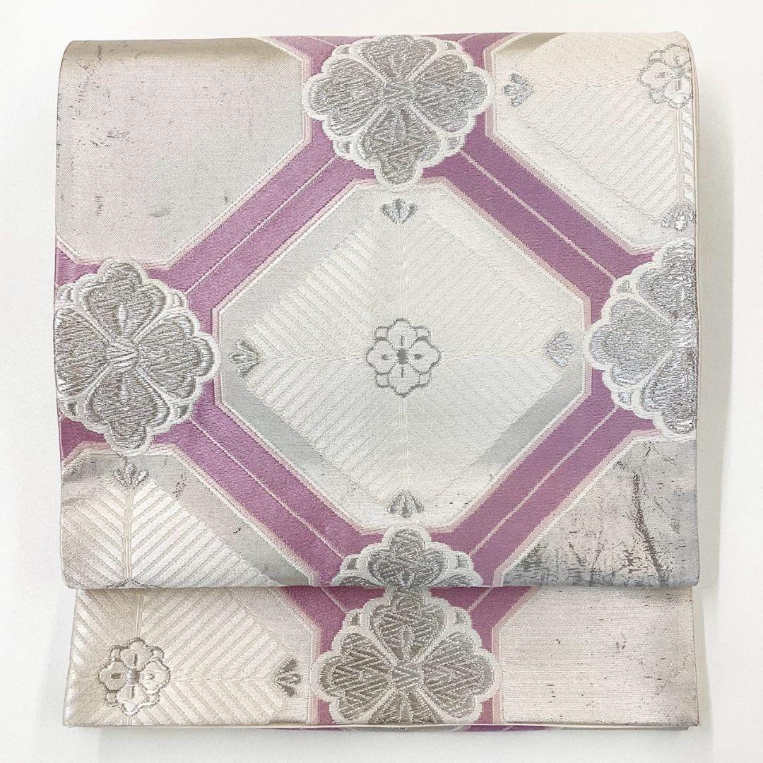 4961# Japanese Vintage Fukuro Obi Belt Kimono Fabric Silk Traditional