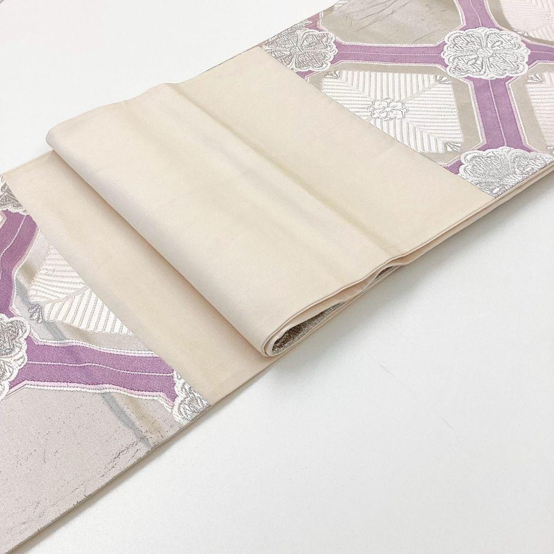 4961# Japanese Vintage Fukuro Obi Belt Kimono Fabric Silk Traditional