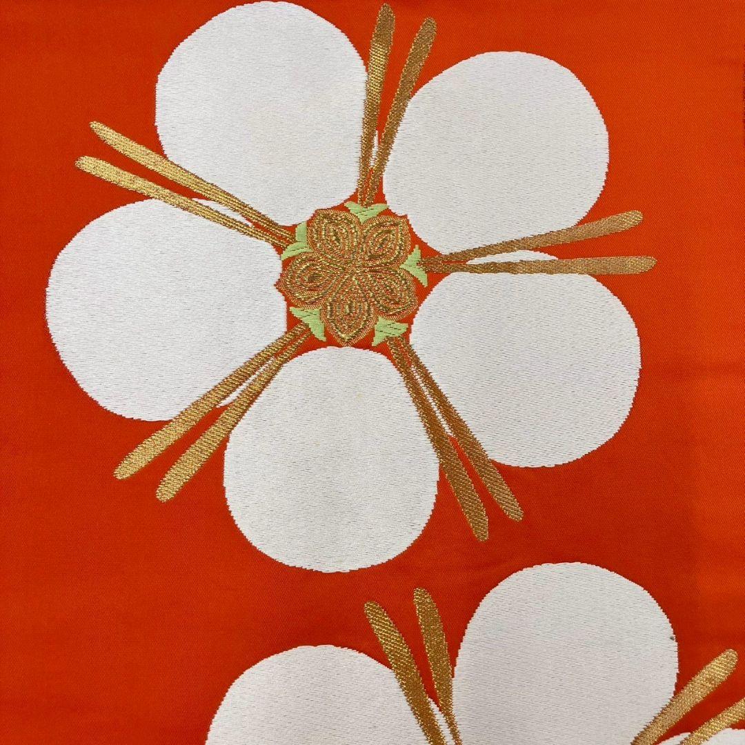 3582# Japanese Vintage Fukuro Obi Belt Kimono Fabric Silk Traditional