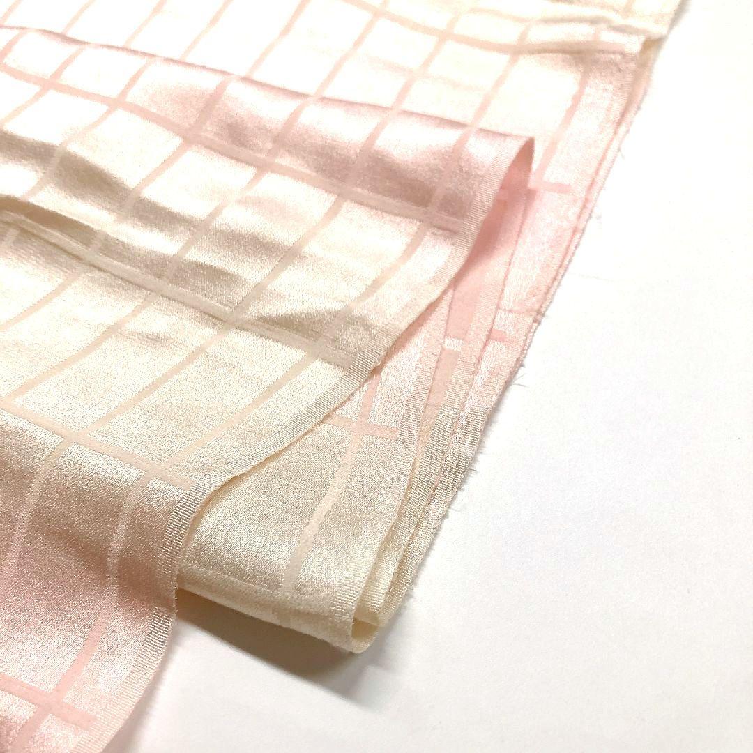 4599# Japanese Kimono Accessory Vintage Obiage and Obijime 2-piece Set Silk
