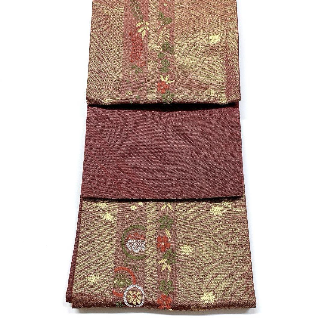5035# Japanese Vintage Hanhaba Obi Belt Kimono Fabric Yukata Women's Traditional