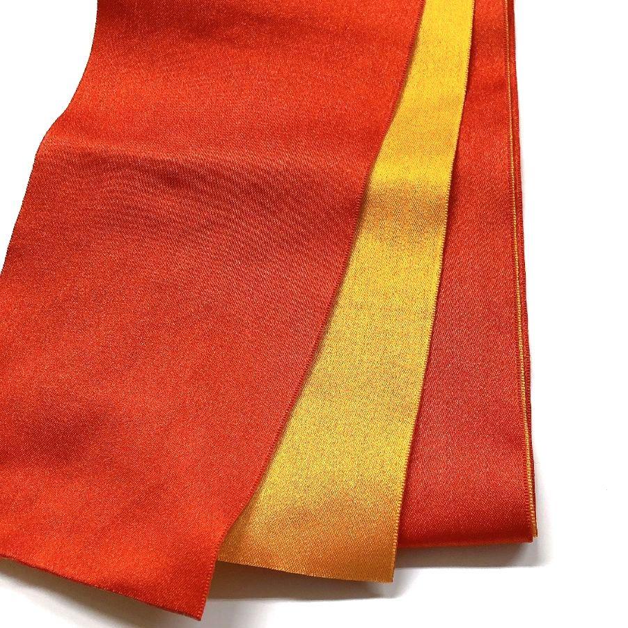 2610# Japanese Vintage Hanhaba Obi Belt Kimono Fabric Yukata Women's Traditional