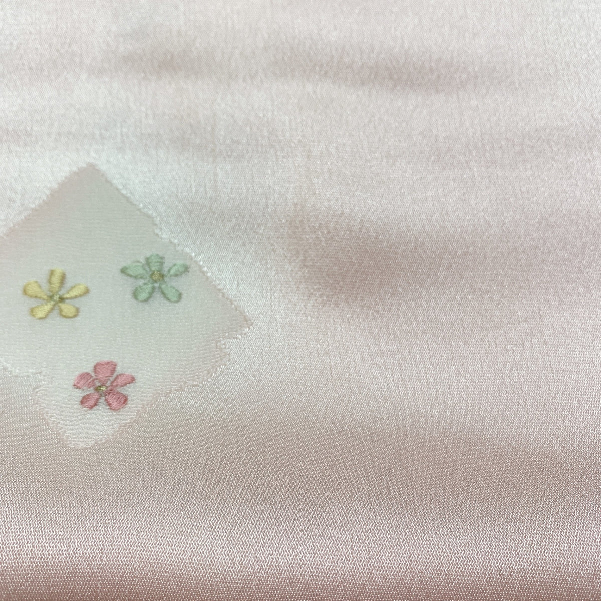 8656# Japanese Kimono Accessory Vintage Obiage and Obijime 2-piece Set Silk