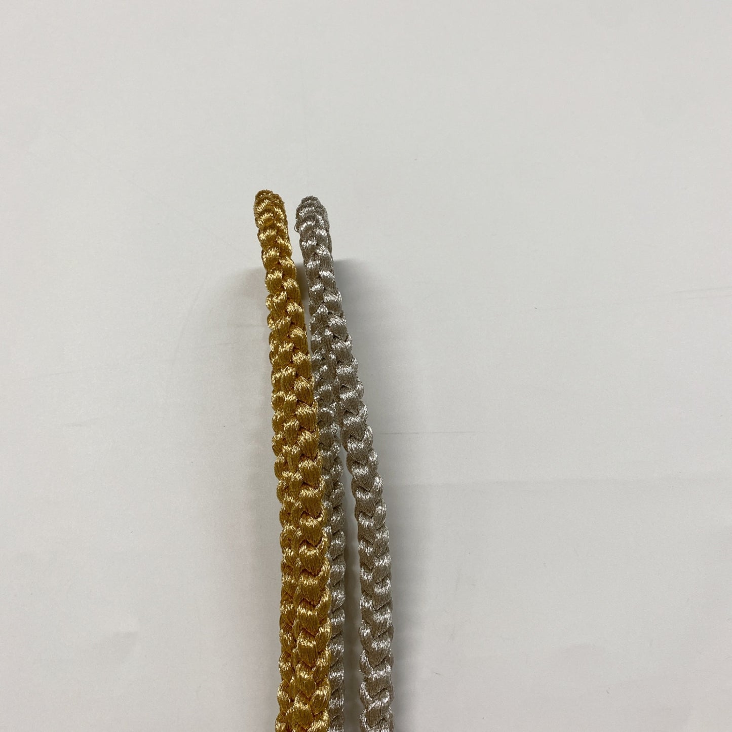 ［8613］帯締め 帯揚げ セット 草花銀杏文様 金銀糸 正絹 着物 帯絞め