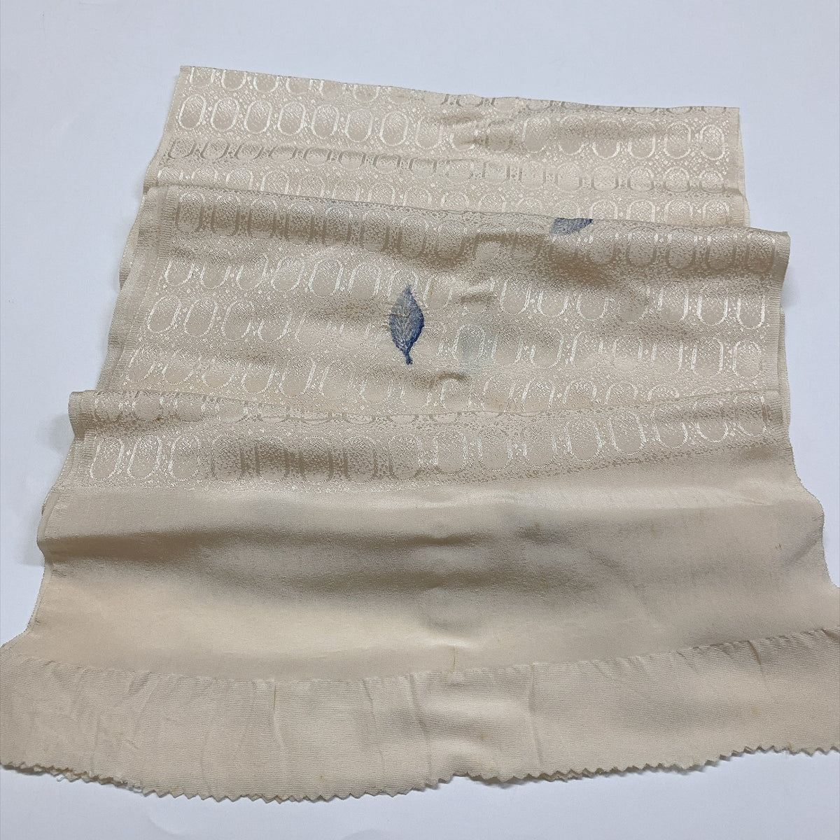［9796］帯締め 帯揚げ セット 草葉模様 正絹 着物 帯絞め