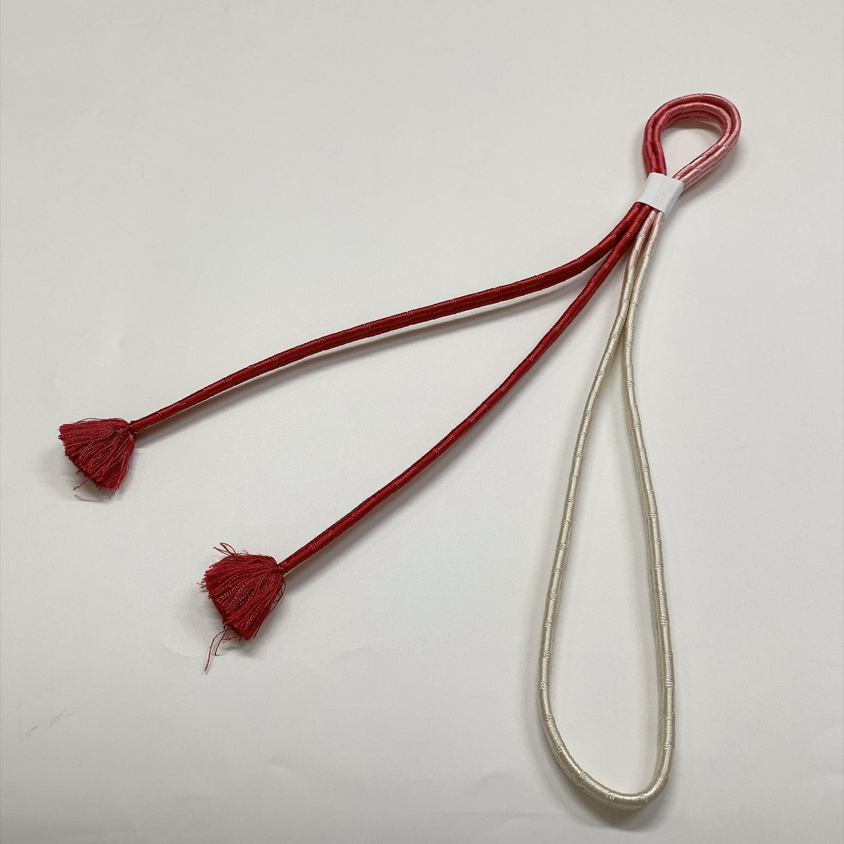 ［9797］帯締め 帯揚げ セット 草花文様 ぼかし 正絹 着物 帯絞め