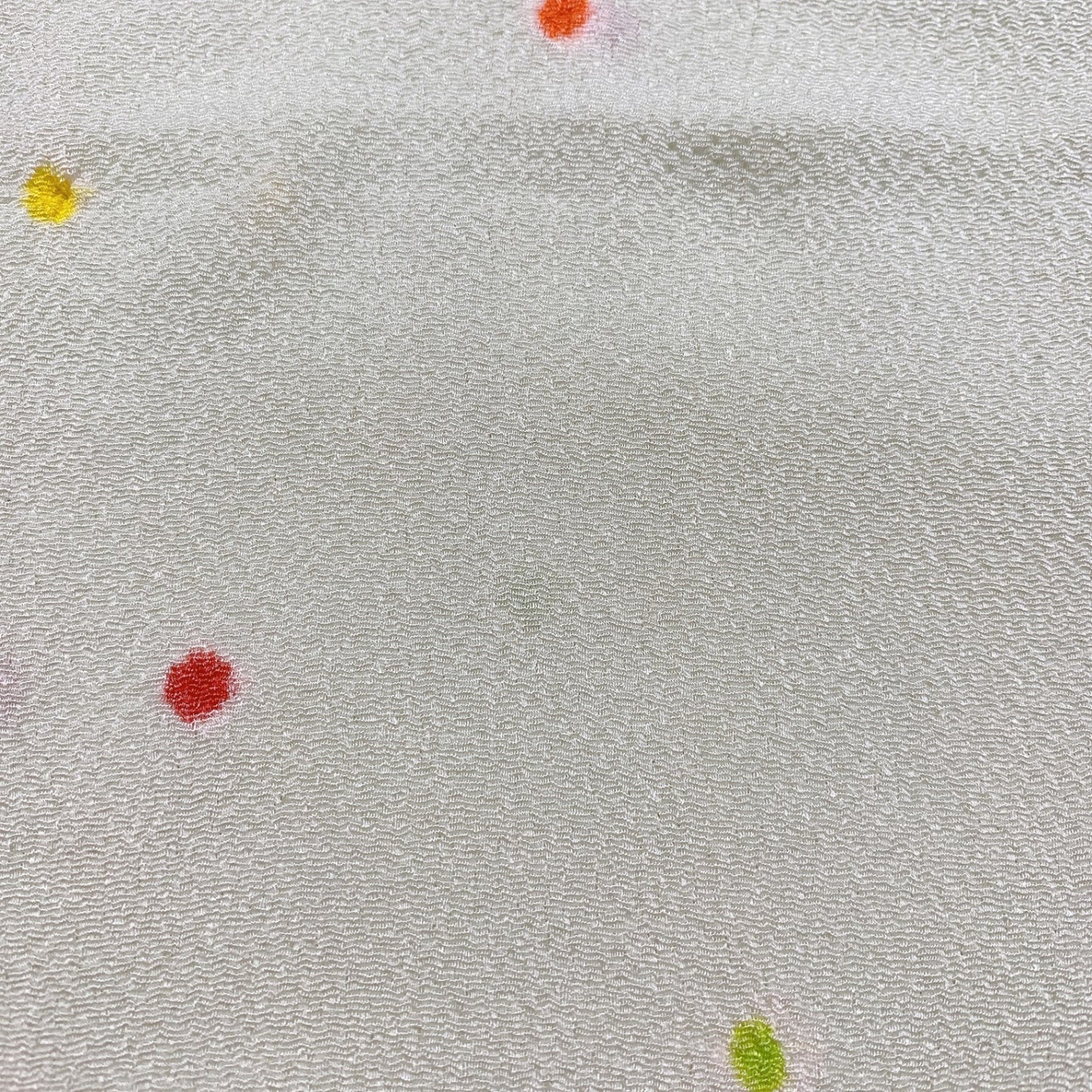 ［8379］帯締め 帯揚げ セット あられ文様 縮緬 正絹 着物 帯絞め
